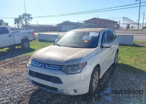 2014 Mitsubishi Outlander Se from USA, damaged, VIN JA4AZ3A37EZ000403